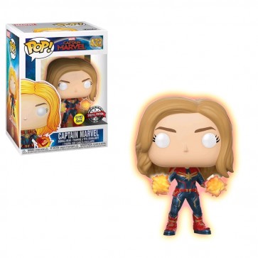 Captain Marvel - Captain Marvel Glow Hands US Exclusive Pop! Vinyl