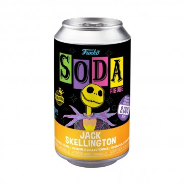 The Nightmare Before Christmas - Jack Skellington Black Light  Vinyl Soda