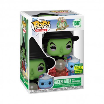 Wizard of Oz - Wicked Witch with Winged Monkey SDCC 2024 Pop! Vinyl