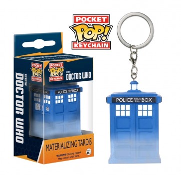 Doctor Who - Materialize TARDIS Pocket Pop! Keychain