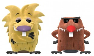 Angry Beavers - Norbert and Daggett Flocked US Exclusive Pop! Vinyl 2-pack