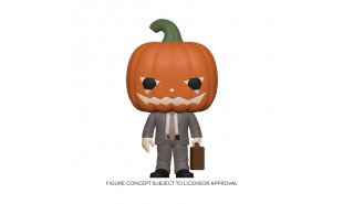 The Office - Dwight with Pumpkinhead Pop! Vinyl