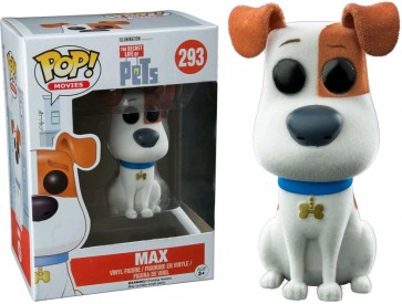 Secret Life of Pets - Max Flocked Pop! Vinyl