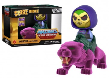 Masters of the Universe - Skeletor w/Panthor Flocked Dorbz Ridez SD17 RS