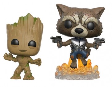 Guardians of the Galaxy: Vol. 2 - Groot & Rocket US Exclusive Pop! Vinyl 2-Pack