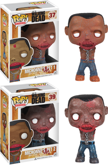 The Walking Dead - Michonnes Zombie Pets Pop! Vinyl Figure Assortment