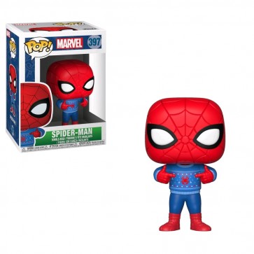 Spider-Man - Spider-Man with Ugly Sweater Pop! Vinyl