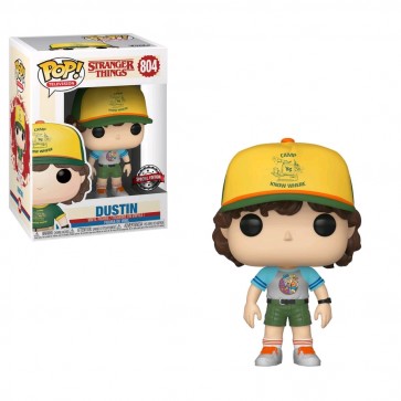 Stranger Things - Dustin Arcade Cat Tee US Exclusive Pop! Vinyl