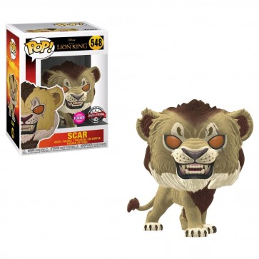 Lion King (2019) - Scar Flocked US Exclusive Pop! Vinyl