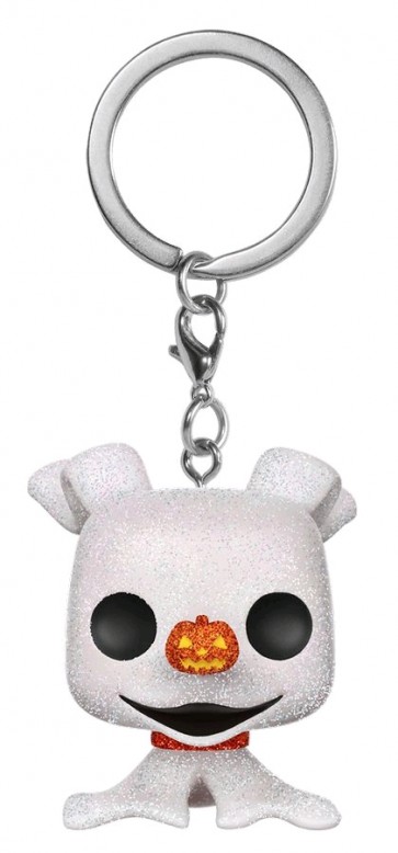 The Nightmare Before Christmas - Zero Diamond Glitter Pocket Pop! Keychain