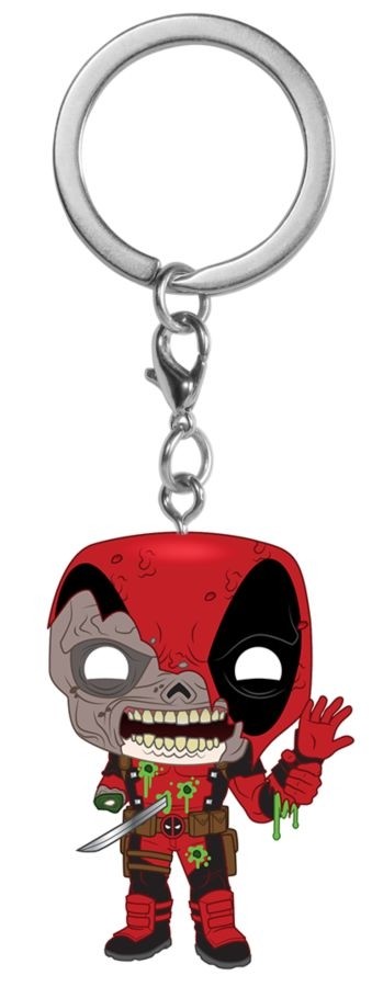 Marvel Zombies - Deadpool Pocket Pop! Keychain