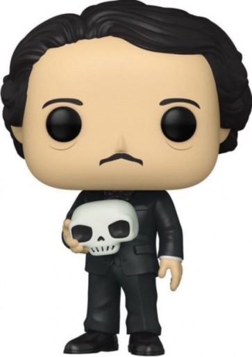 Icons - Edgar Allen Poe with Skull Glow US Exclusive Pop! Vinyl