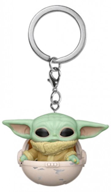 Star Wars: The Mandalorian - The Child in Hover Pram Pocket Pop! Keychain