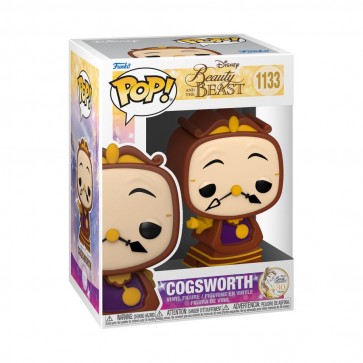 Beauty and the Beast - Cogsworth 30th Anniversary Pop! Vinyl
