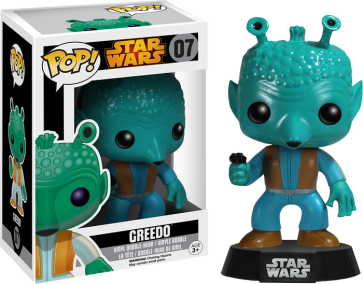 Star Wars - Greedo Vaulted Pop! Vinyl Bobble Figure