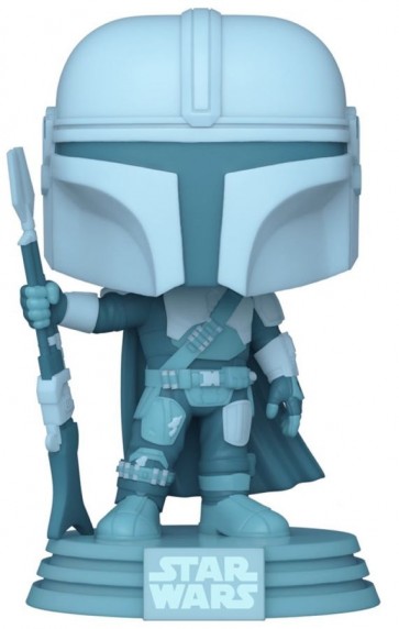 Star Wars: The Mandalorian - Mandalorian Hologram Glow US Exclusive Pop! Vinyl