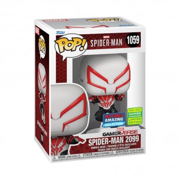 Spider-Man (Video Game 2018) - Spider-Man 2099 White SDCC 2022 Exclusive Pop! Vinyl