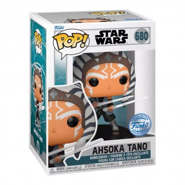 Star Wars: Ahsoka (TV) - Ahsoka Tano with Dual Lightsabers US Exclusive Pop! Vinyl