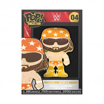 WWE - Randy Macho Man Savage 4" Pop! Enamel Pin