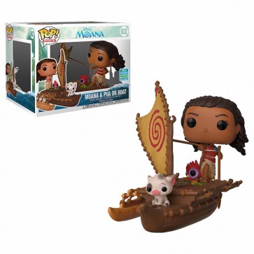 Moana - Moana w/Pua on Boat Pop! Vinyl Ride SDCC 2019