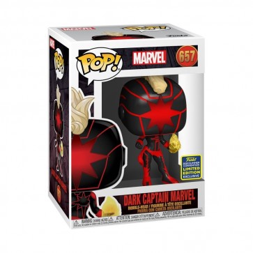 Captain Marvel - Dark Captain Marvel Pop! Vinyl SDCC 2020